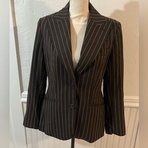 EUC Dark Brown Pin Striped The Limited Suit
